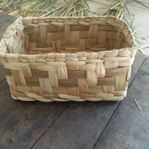 Espelho Revestido em Taboa